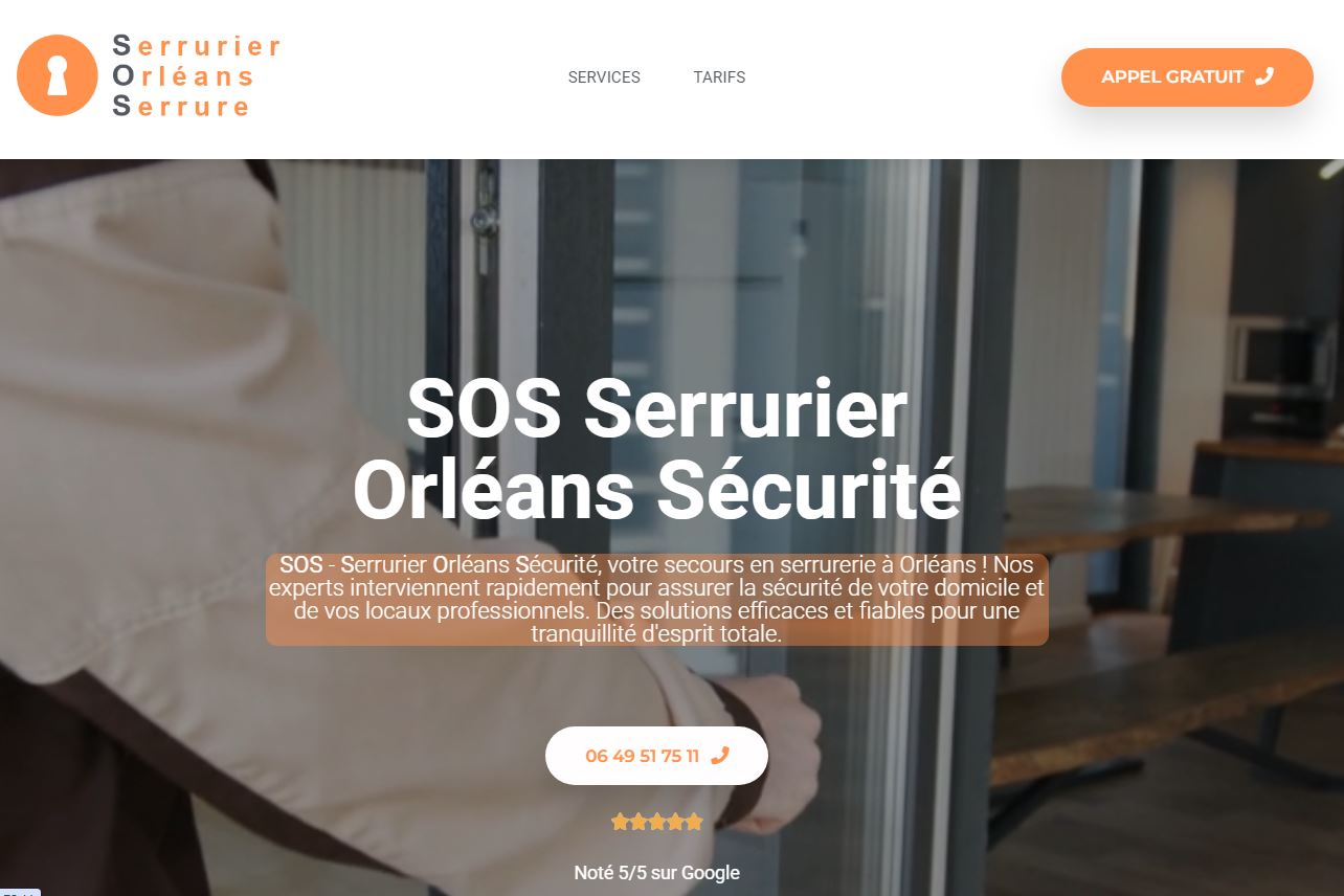 SOS - Serrurier Orléans Sécurité